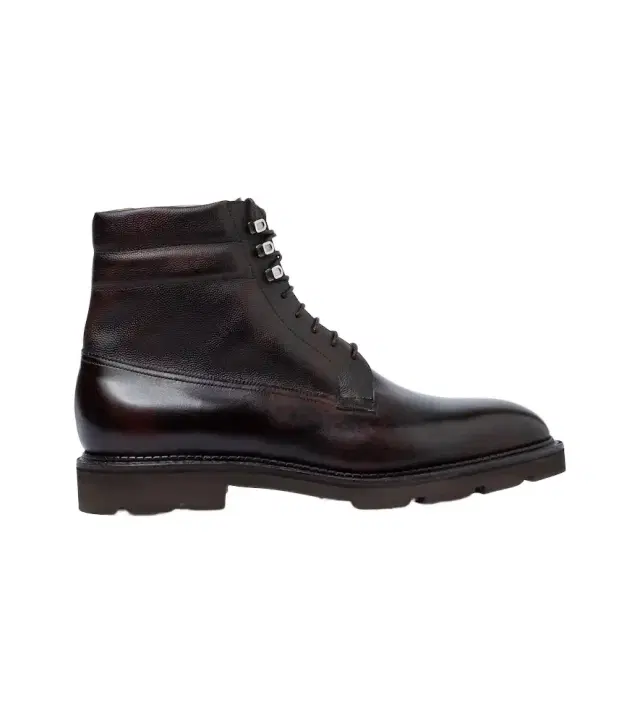 Alder leather lace-up boots