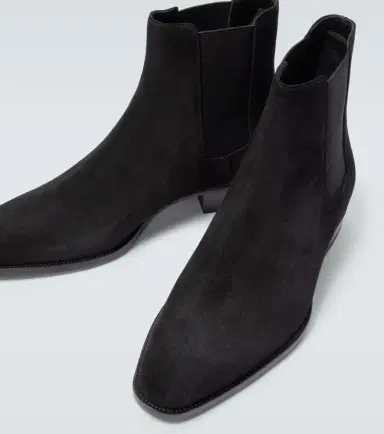Saint Laurent Wyatt suede Chelsea boots | Thumbnail 5 Saint Laurent Wyatt suede Chelsea boots | Thumbnail 5