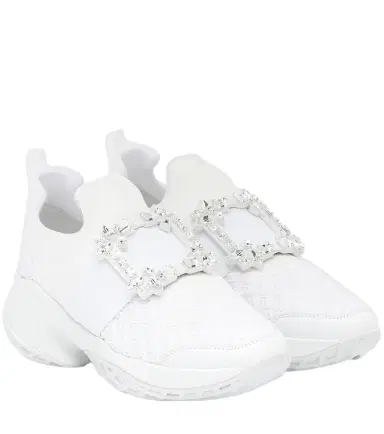 Roger Vivier Viv' Run embellished sneakers | Thumbnail 1