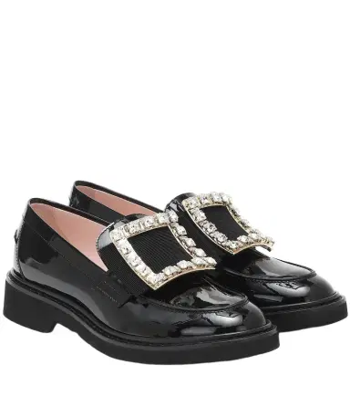 Roger Vivier Viv' Rangers patent leather loafers | Thumbnail 1