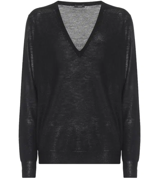 Cashair cashmere V-neck sweater