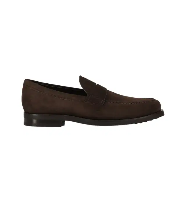 Tod's Suede penny loafers