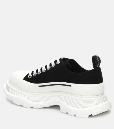 Alexander McQueen Tread Slick canvas platform sneakers | Thumbnail 3 Alexander McQueen Tread Slick canvas platform sneakers | Thumbnail 3
