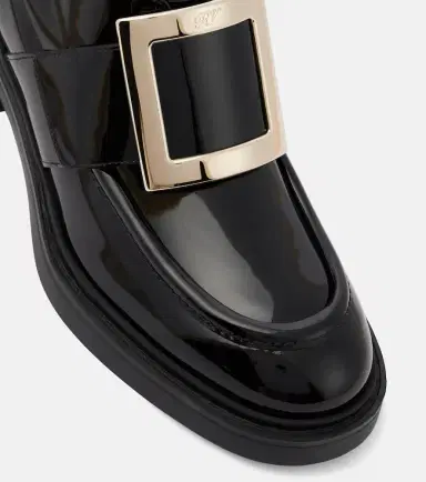 Roger Vivier Viv' Rangers patent leather loafers | Thumbnail 4 Roger Vivier Viv' Rangers patent leather loafers | Thumbnail 4