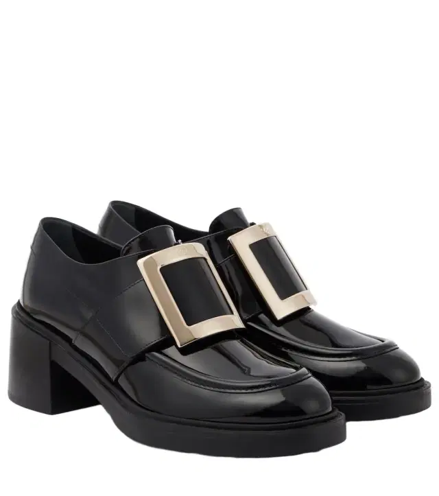 Roger Vivier Viv' Rangers patent leather loafers