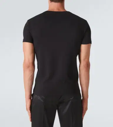 Tom Ford Stretch-cotton V-neck T-shirt | Thumbnail 4 Tom Ford Stretch-cotton V-neck T-shirt | Thumbnail 4