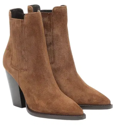 Saint Laurent Theo 95 suede ankle boots | Thumbnail 1