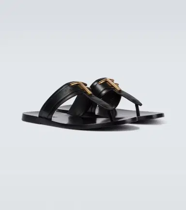 Tom Ford Leather thong sandals | Thumbnail 3
