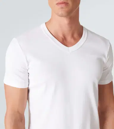 Tom Ford Stretch-cotton V-neck T-shirt | Thumbnail 2 Tom Ford Stretch-cotton V-neck T-shirt | Thumbnail 2
