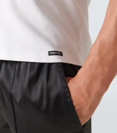 Tom Ford Stretch-cotton V-neck T-shirt | Thumbnail 3 Tom Ford Stretch-cotton V-neck T-shirt | Thumbnail 3
