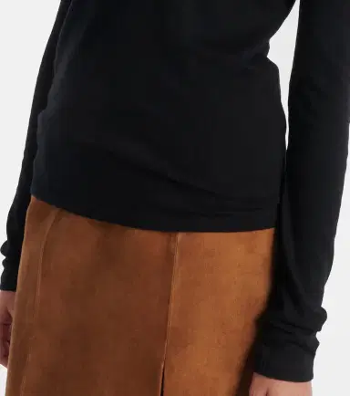 Vince Essential turtleneck cotton top | Thumbnail 2
