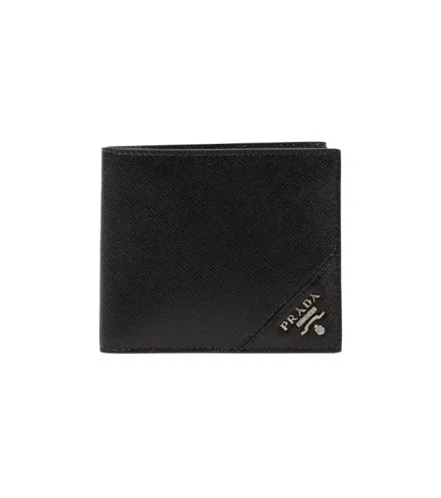 Saffiano leather billfold wallet