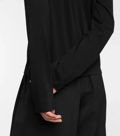 The Row Shermann cotton jersey top | Thumbnail 3 The Row Shermann cotton jersey top | Thumbnail 3