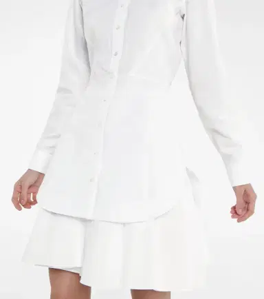 Alaïa Alaïa Cotton poplin shirt | Thumbnail 4