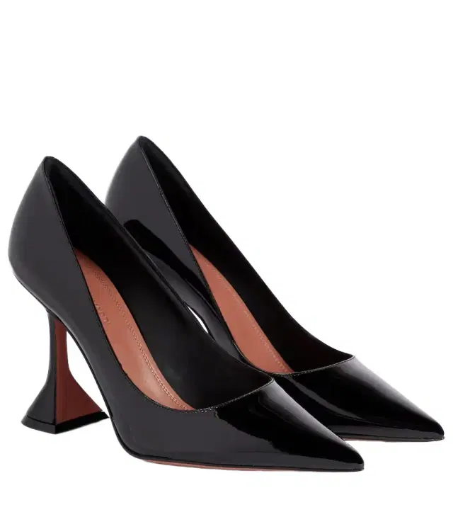 Amina Muaddi Ami patent leather pumps