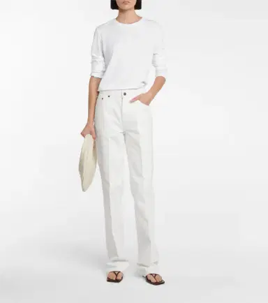 The Row Shermann cotton-jersey top | Thumbnail 4