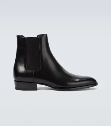 Saint Laurent Wyatt leather Chelsea boots | Thumbnail 5 Saint Laurent Wyatt leather Chelsea boots | Thumbnail 5