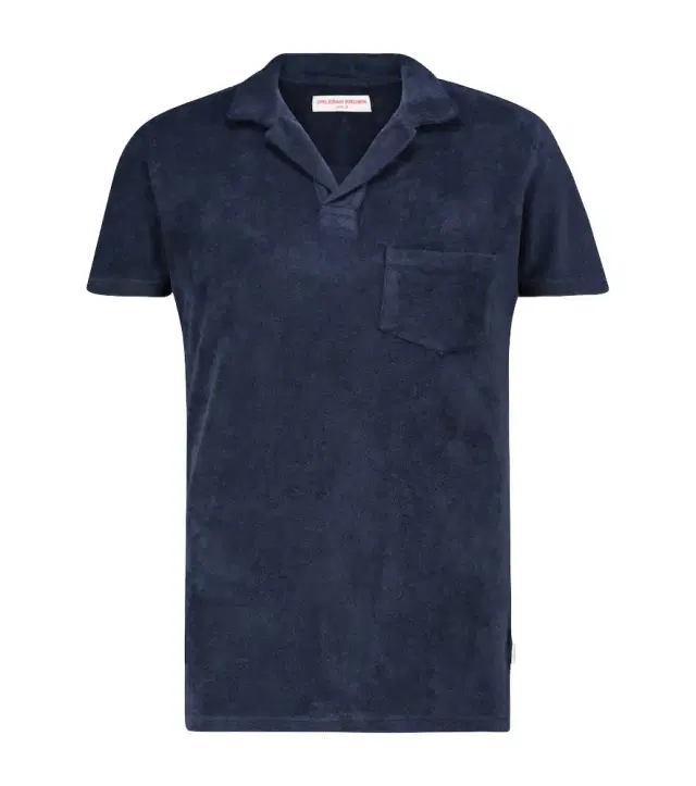 Orlebar Brown Terry toweling cotton polo shirt