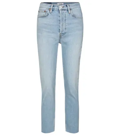 Re/Done 90s high-rise slim jeans | Thumbnail 1 Re/Done 90s high-rise slim jeans | Thumbnail 1