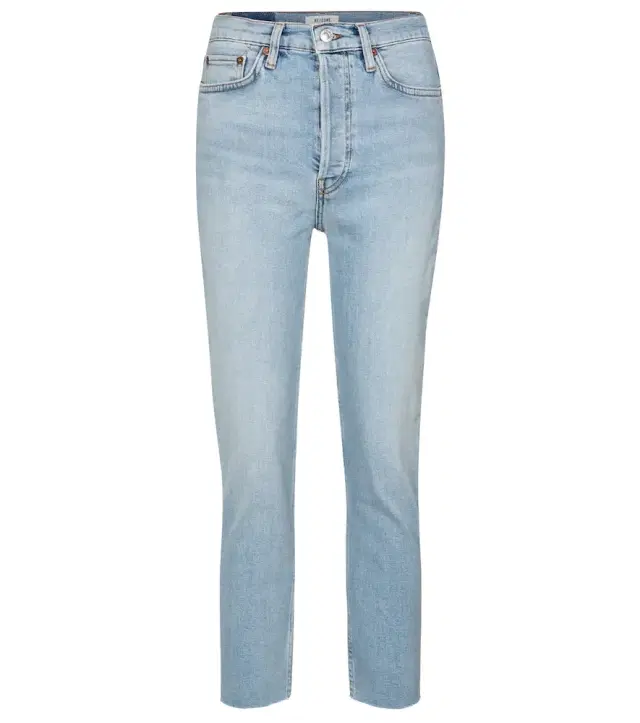 Re/Done 90s high-rise slim jeans
