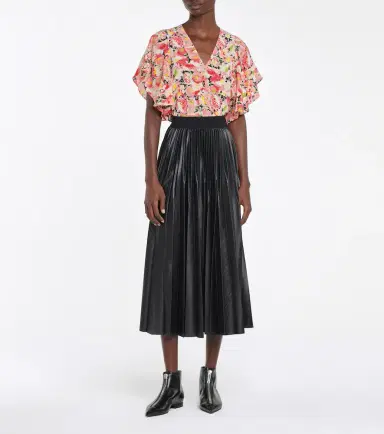 Stella McCartney Floral silk crêpe blouse | Thumbnail 3