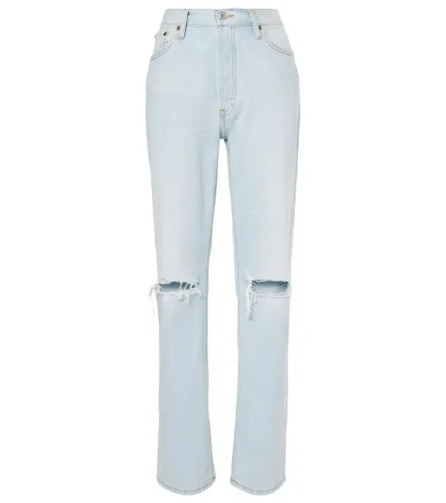 Re/Done Loose high-rise straight jeans