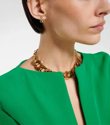 Valentino VLOGO embellished earrings | Thumbnail 5 Valentino VLOGO embellished earrings | Thumbnail 5