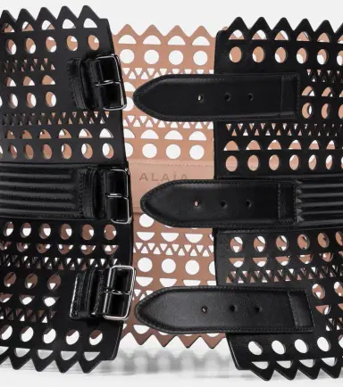 Alaïa Alaïa Vienne leather corset belt | Thumbnail 3 Alaïa Alaïa Vienne leather corset belt | Thumbnail 3