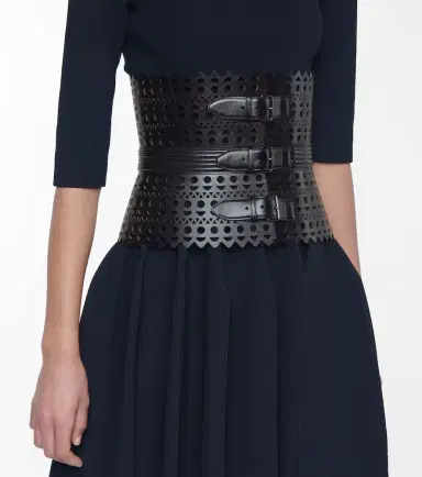 Alaïa Alaïa Vienne leather corset belt | Thumbnail 4 Alaïa Alaïa Vienne leather corset belt | Thumbnail 4