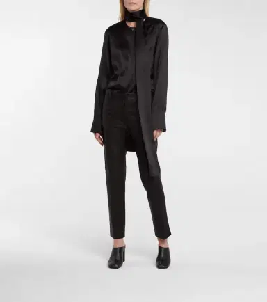 Joseph Coleman mid-rise leather pants | Thumbnail 3 Joseph Coleman mid-rise leather pants | Thumbnail 3