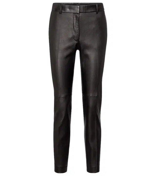 Coleman mid-rise leather pants