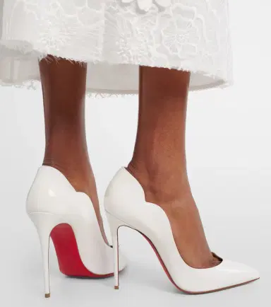 Christian Louboutin Hot Chick 100 patent leather pumps | Thumbnail 6 Christian Louboutin Hot Chick 100 patent leather pumps | Thumbnail 6