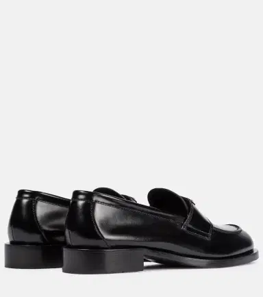 Prada Logo leather loafers | Thumbnail 2