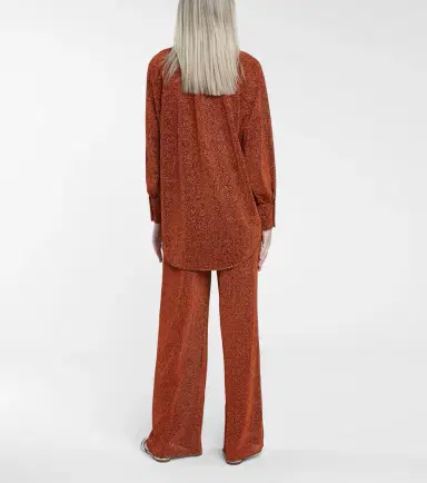 Oseree Oséree Lumière high-rise wide-leg pants | Thumbnail 2