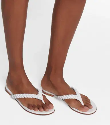Gianvito Rossi Tropea leather thong sandals | Thumbnail 5