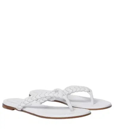 Gianvito Rossi Tropea leather thong sandals | Thumbnail 1