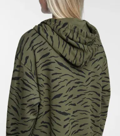 Velvet Roseanne printed cotton hoodie | Thumbnail 2