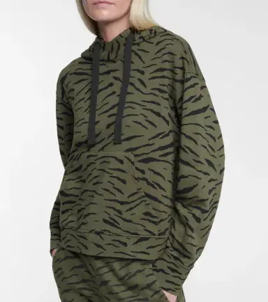 Velvet Roseanne printed cotton hoodie | Thumbnail 3