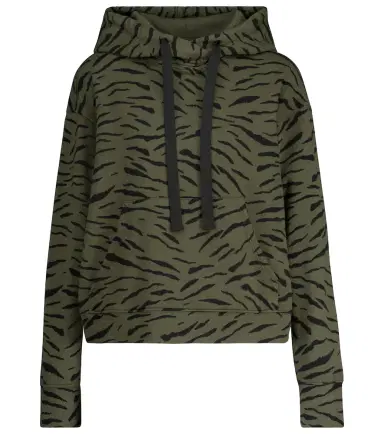 Velvet Roseanne printed cotton hoodie | Thumbnail 1