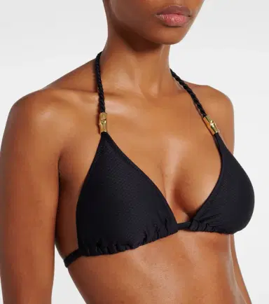 Heidi Klein Core triangle bikini top | Thumbnail 3