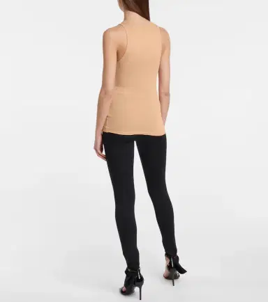 Wardrobe.NYC Wardrobe. NYC Ribbed-knit cotton tank top | Thumbnail 3