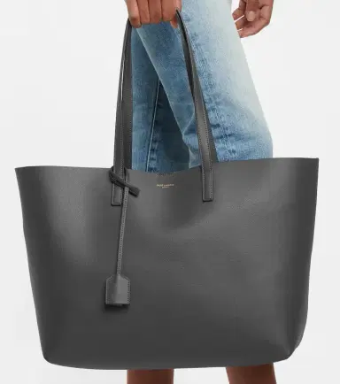 Saint Laurent Shopping E/W leather tote | Thumbnail 5 Saint Laurent Shopping E/W leather tote | Thumbnail 5