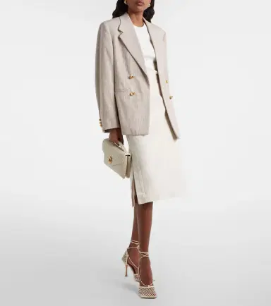 Bottega Veneta Stretch leather-trimmed mesh pumps | Thumbnail 5 Bottega Veneta Stretch leather-trimmed mesh pumps | Thumbnail 5