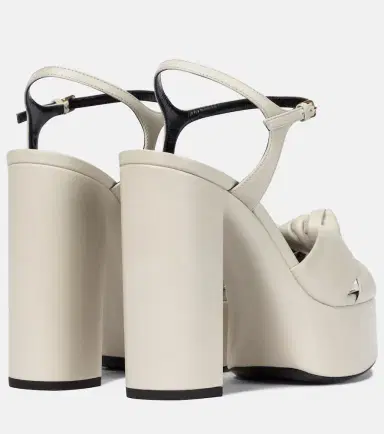 Saint Laurent Bianca 125 leather platform sandals | Thumbnail 2 Saint Laurent Bianca 125 leather platform sandals | Thumbnail 2