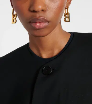 Balenciaga B Chain XL earrings | Thumbnail 6 Balenciaga B Chain XL earrings | Thumbnail 6