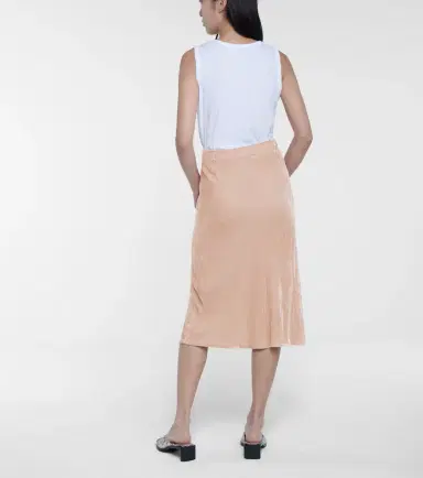 Velvet Taelyn velvet midi skirt | Thumbnail 2