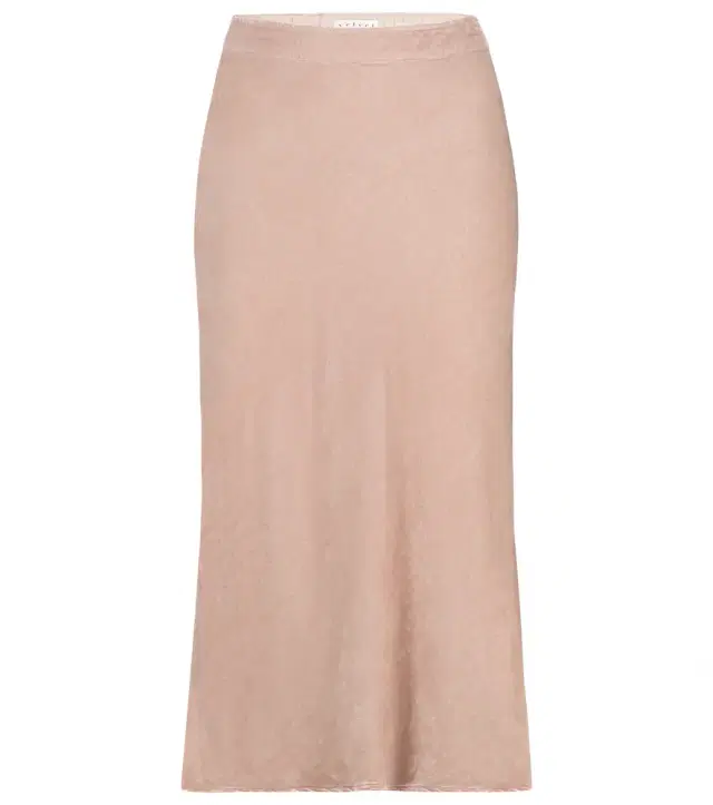 Velvet Taelyn velvet midi skirt