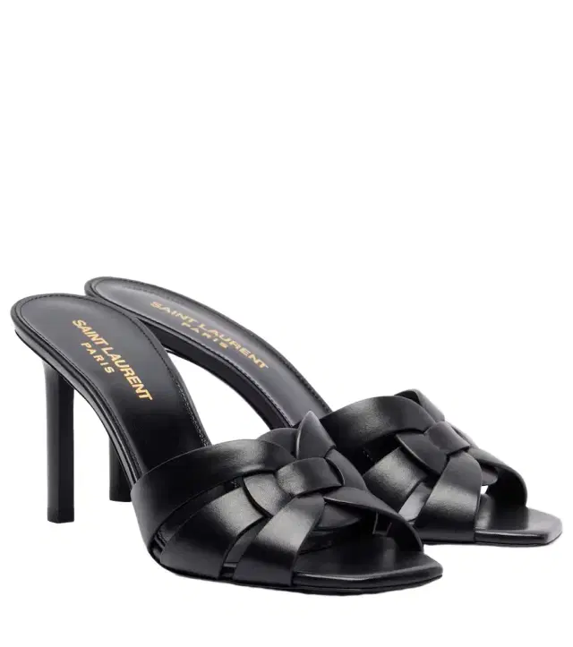 Saint Laurent Tribute 85 leather sandals