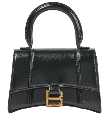 Balenciaga Hourglass Mini leather crossbody bag | Thumbnail 1
