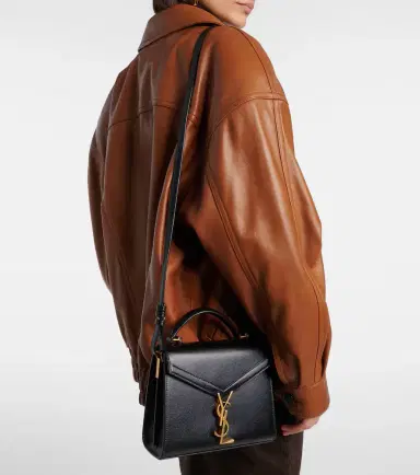 Saint Laurent Cassandra Mini leather shoulder bag | Thumbnail 7 Saint Laurent Cassandra Mini leather shoulder bag | Thumbnail 7